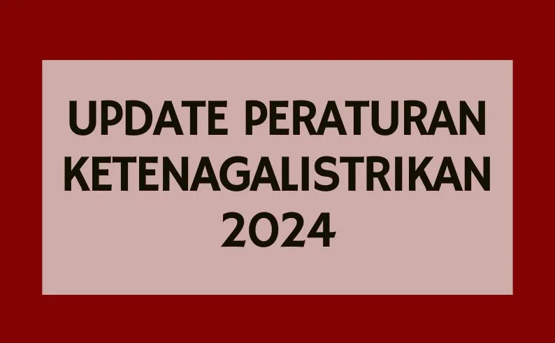 peraturan menteri esdm ketenagalistrikan 2024