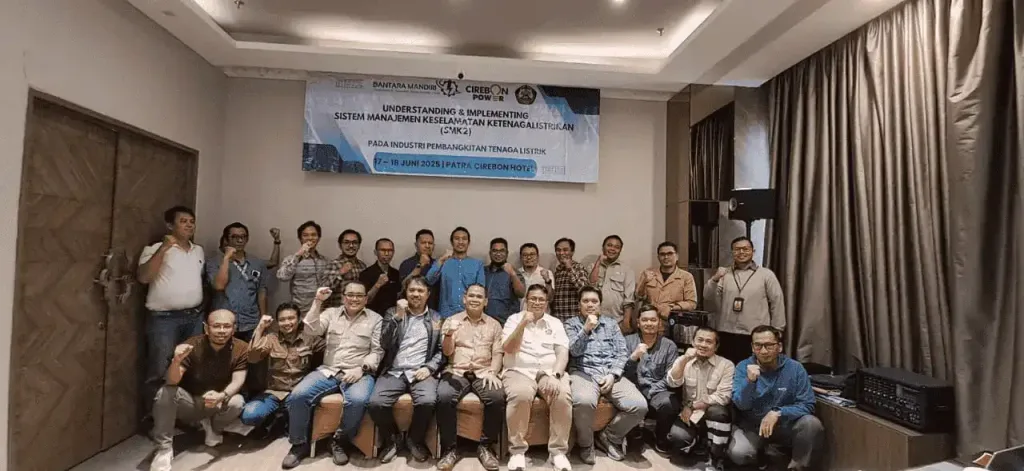 Pelatihan Understanding & Implementasi SMK2 di Cirebon Power: Langkah Strategis Menuju Operasional Pembangkit yang Aman dan Andal