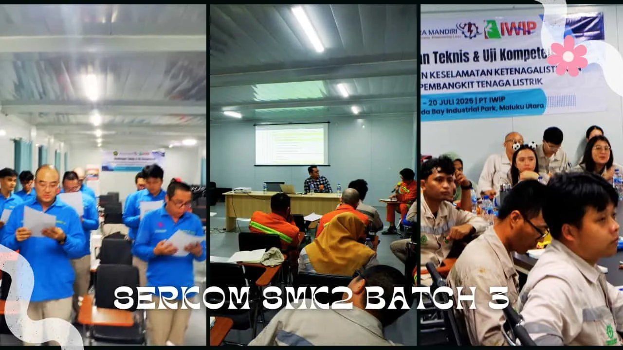 sertifikasi kompetensi pt iwip batch 3