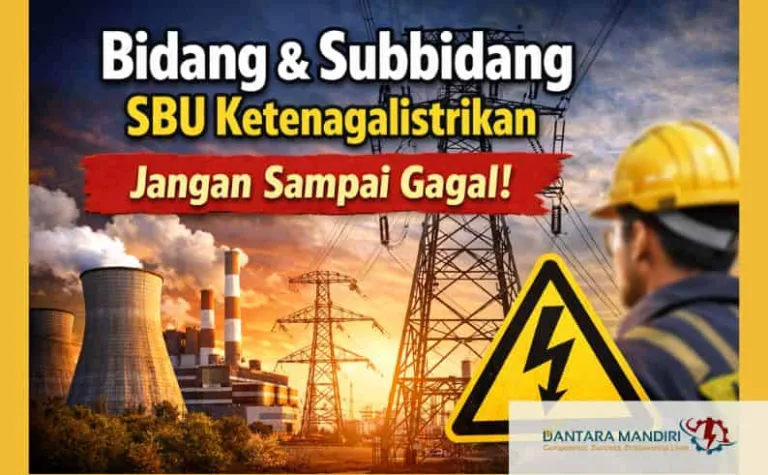 Bidang dan Subbidang SBU Ketenagalistrikan