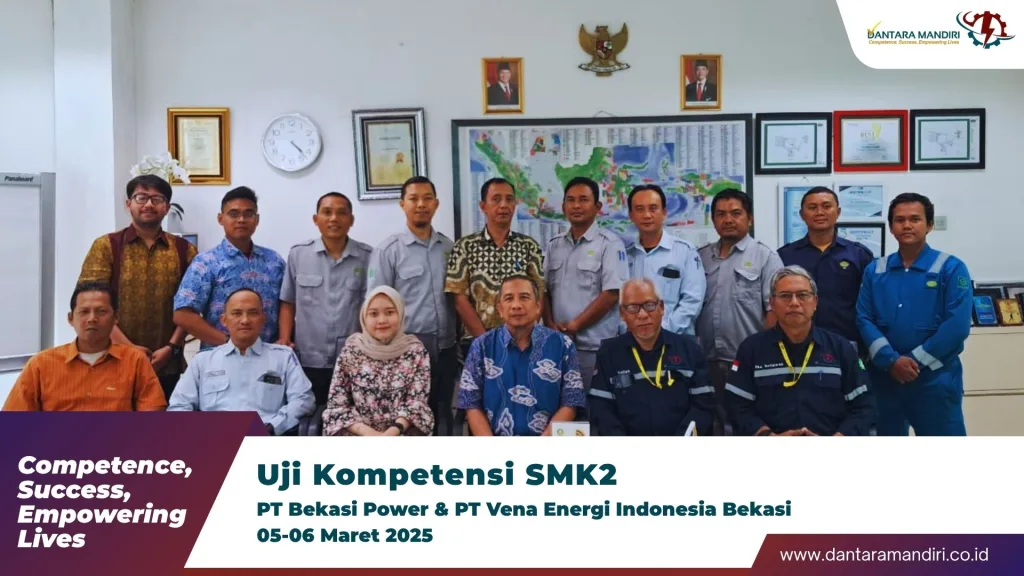 Uji Kompetensi SMK2 PT Bekasi Power dan PT Vena Energy Indonesia: Wujud Komitmen terhadap Keselamatan Ketenagalistrikan