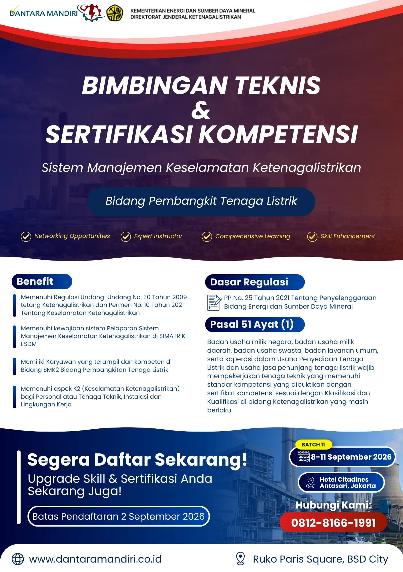 Batch 11 (8-11 September 2026)