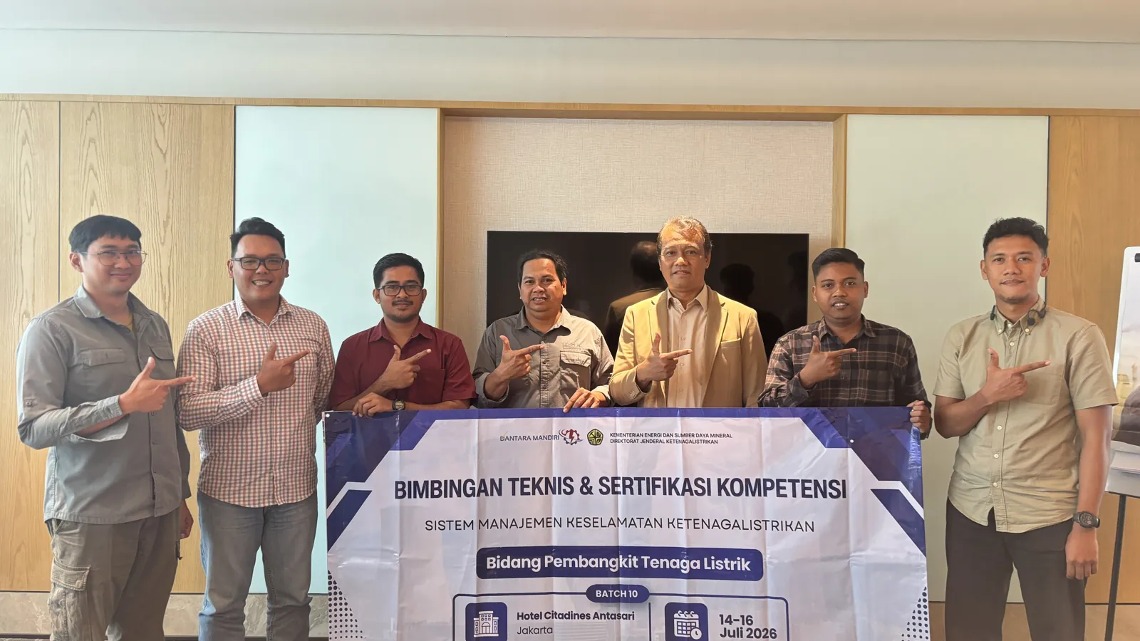 Bimbingan Teknis dan Uji Kompetensi SMK2 Bidang Pembangkit Batch 10