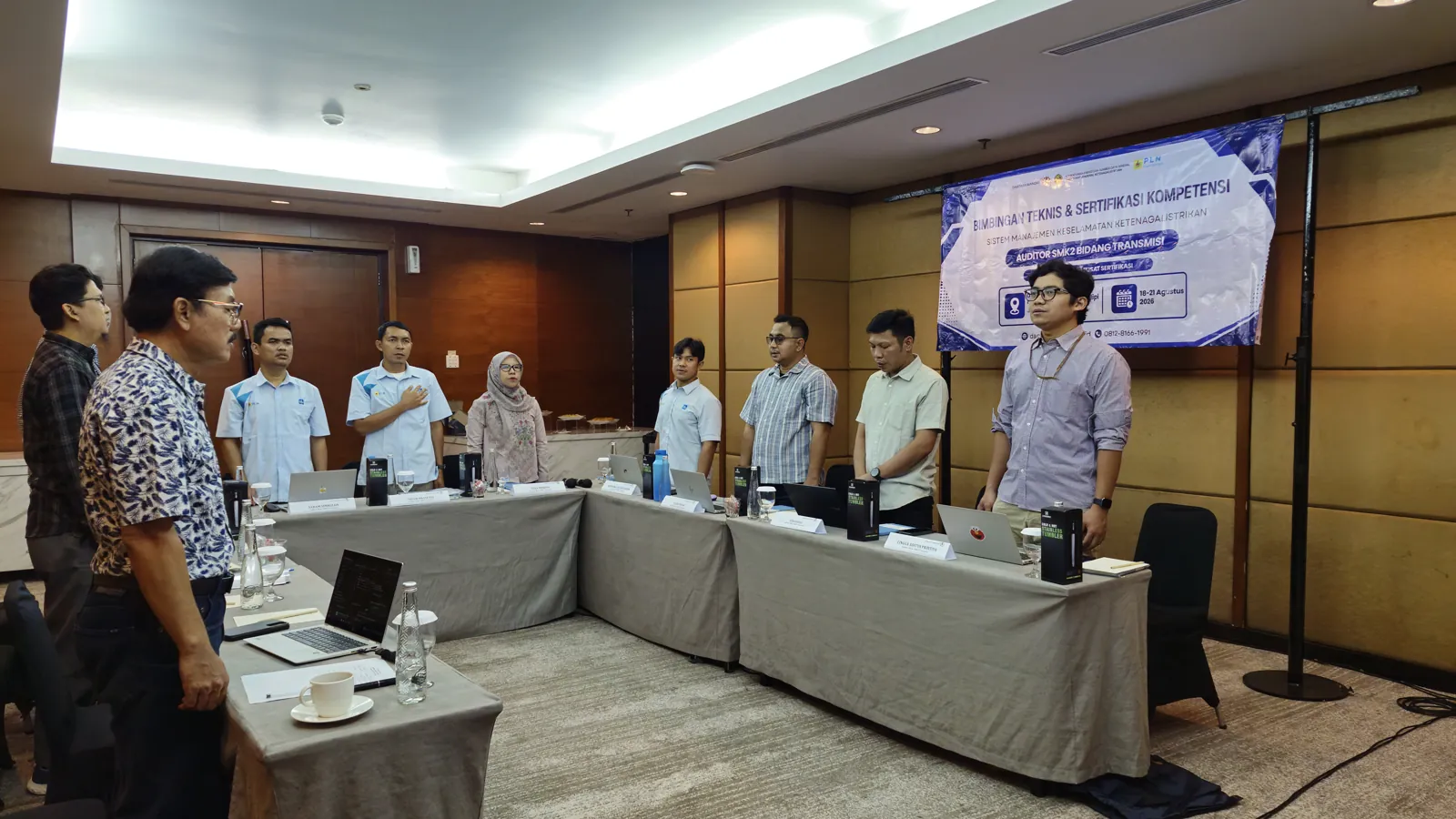 Bimtek dan Sertifikasi Kompetensi Auditor SMK2 Bidang Transmisi PT PLN Pusat Sertifikasi - dokumentasi 2