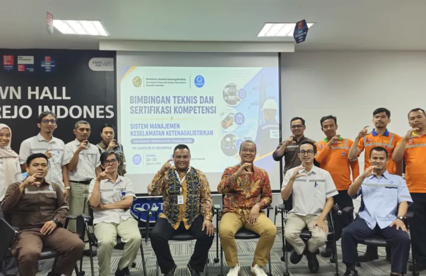 Inhouse Bimtek dan Uji Kompetensi SMK2 PT Coats Rejo Indonesia Bogor