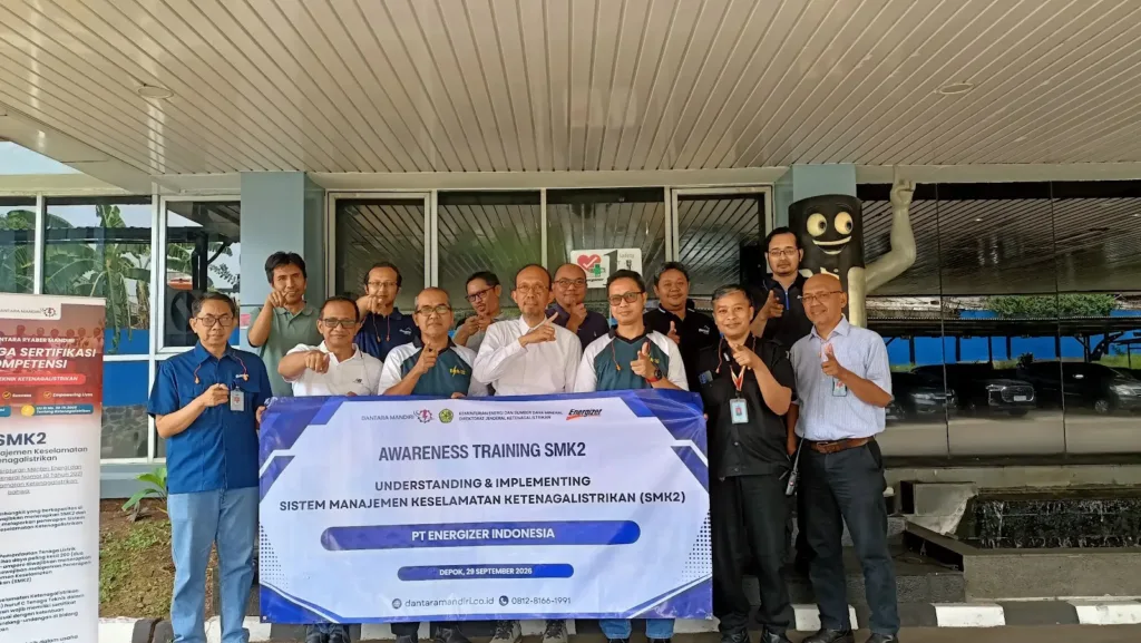 Inhouse Training Understanding & Implementing SMK2 Pemanfaatan di PT Energizer Indonesia