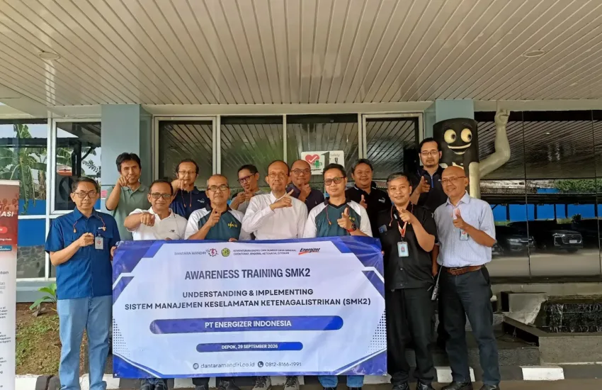Inhouse Training Understanding and Implementing SMK2 PT Energizer Indonesia